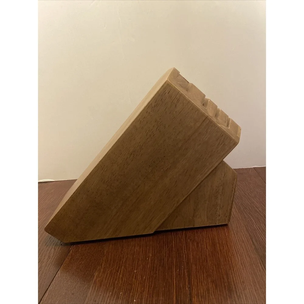 J.A.‎ Henckels 16-Slot Solid Wood Knife Block Holder - Block Only